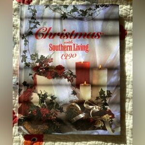 SOUTHERN LIVING 1990 Book Collectors Hardback CHRISTMAS Vintage